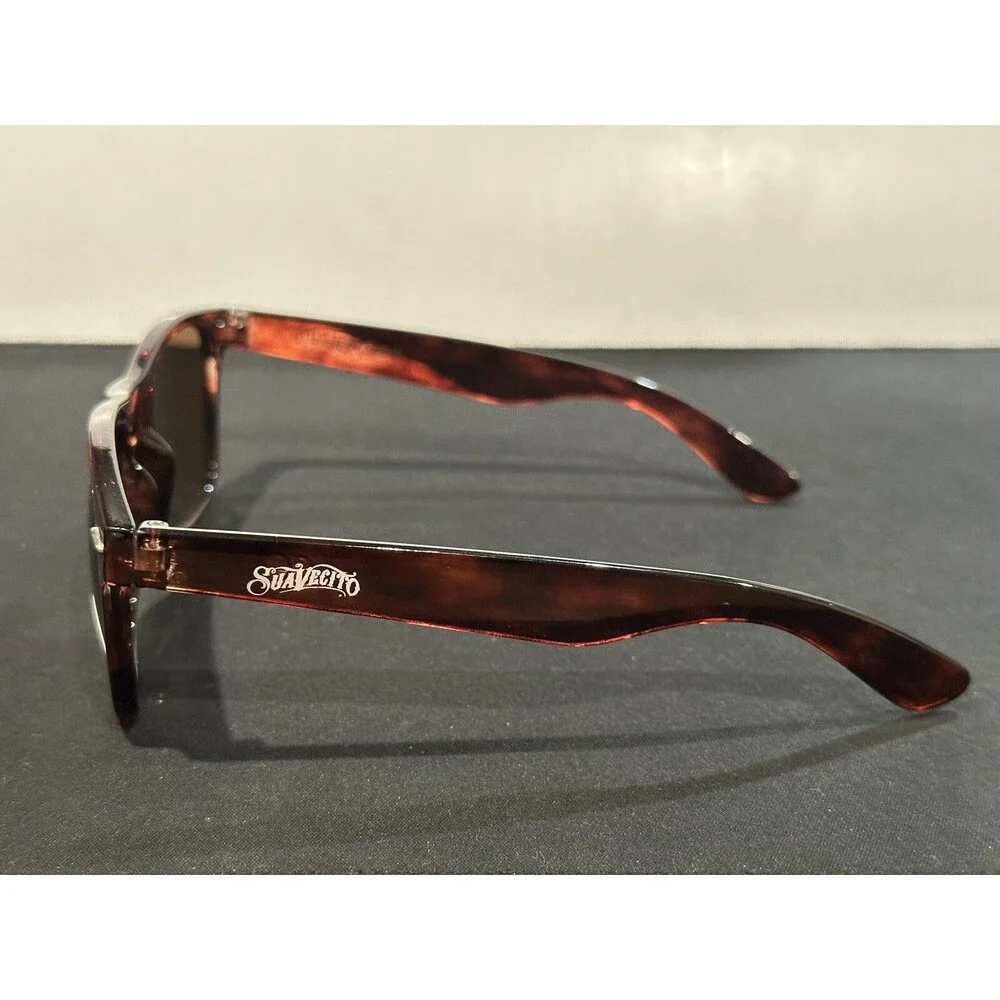 Suavecito Pomade Designer Tortoise Pattern Unisex Sunglasses - New!